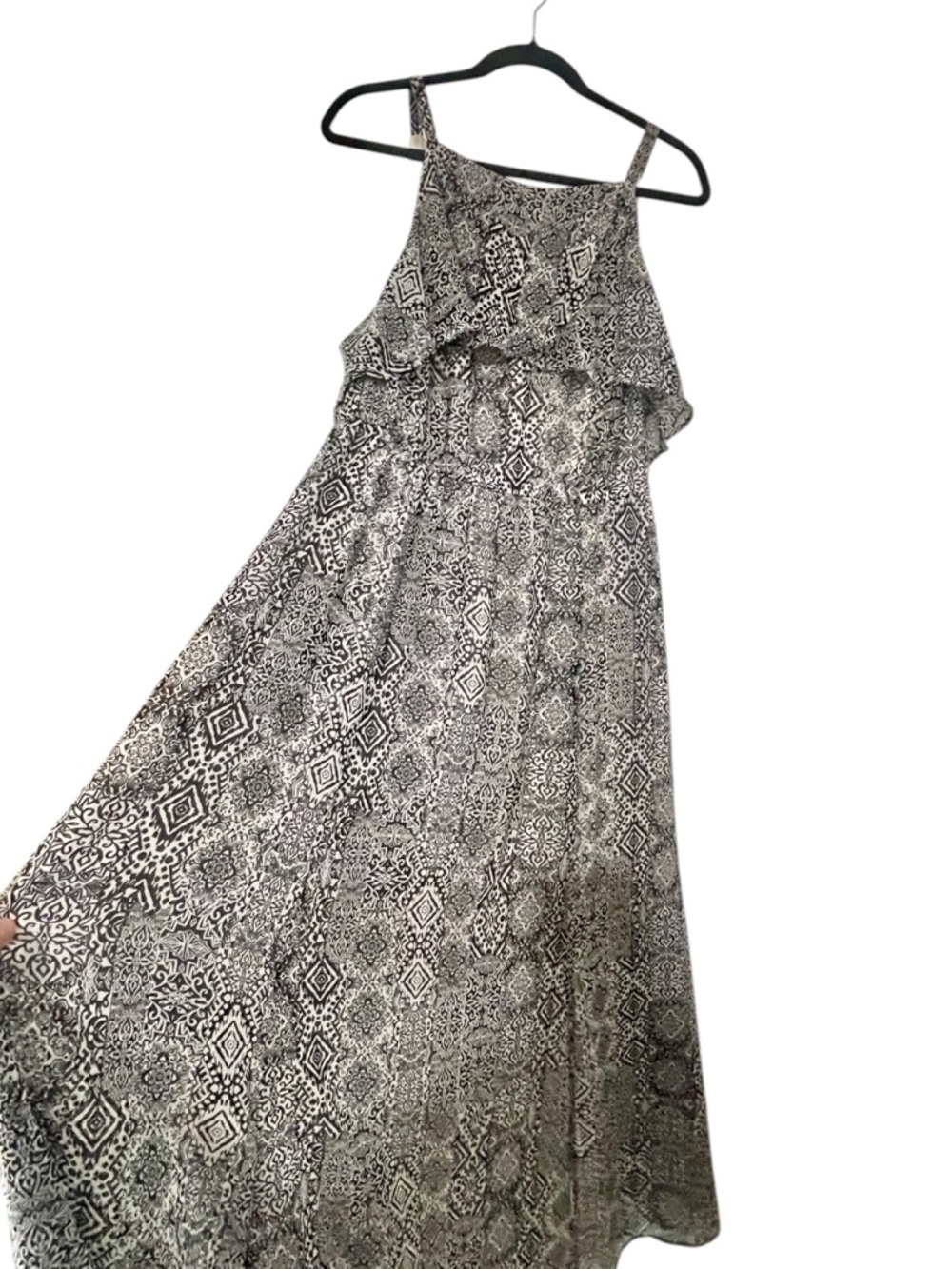 Torrid 1 Black And White Maxi Dress - Picture 4 of 9